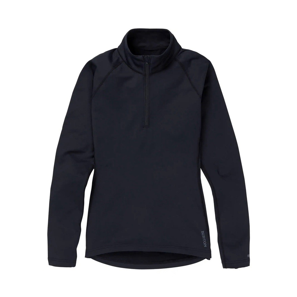 Women's Burton Heavyweight X Base Layer Quarter-Zip‎ Black NWT SIZE S